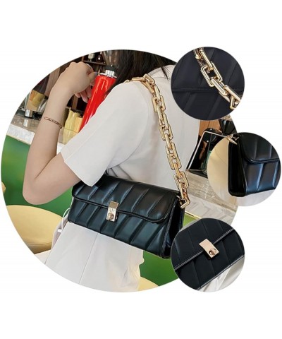 French underarm bag shoulder bag for women leather shoulder bag sash bags for women crossbody travel Black $12.90 Totes