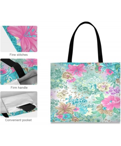 Canvas Tote Bag for Women with Pocket,Canvas Tote Purse Work Tote Bag Canvas Shopping Bag 18 $11.50 Totes