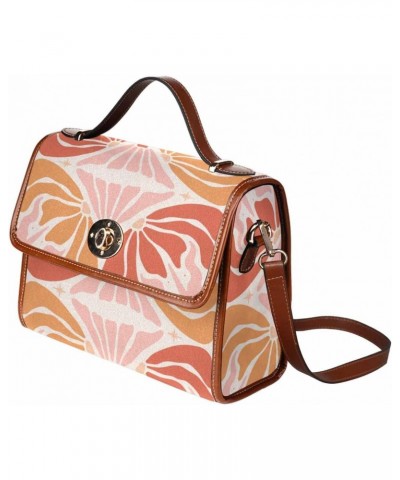 Trendy Floral y2k Crossbody, Retro Waterproof Satchel, Boho Crossbody Purse, Boho Aesthetic Purse $48.32 Satchels