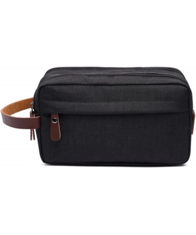 Men's Clutch Bag Men's Canvas Handbag Casual Clutch Bag (Color : Blue, Size : 25x9x15cm) 25x9x15cm Black $26.24 Wallets