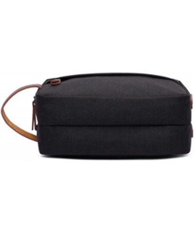 Men's Clutch Bag Men's Canvas Handbag Casual Clutch Bag (Color : Blue, Size : 25x9x15cm) 25x9x15cm Black $26.24 Wallets