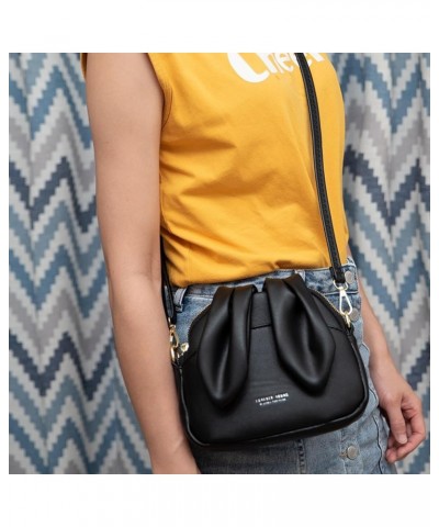 Trendy mini internet celebrity bucket bag, rabbit ear pouch, one-shoulder crossbody bag Yellow $22.41 Crossbody Bags