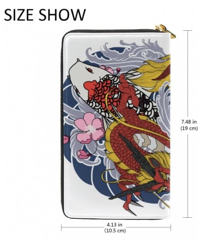 U LIFE Magic Fire Wild Dragon Animal Wallets Purse Cash Card Holder Case Leather $14.69 Wallets