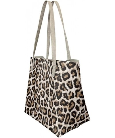 Yuuxorilu Women Purses and Handbags Top Handle Satchel Leopard $22.13 Satchels