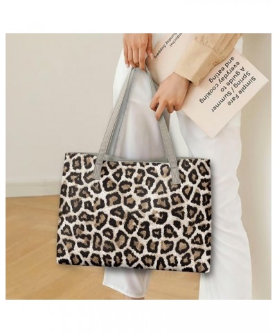 Yuuxorilu Women Purses and Handbags Top Handle Satchel Leopard $22.13 Satchels