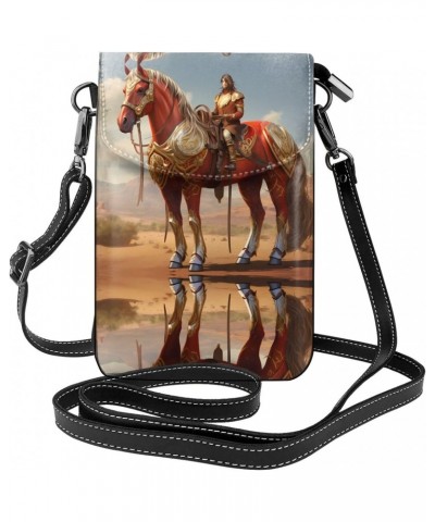 Women Leather Cell Phone Purse Western Horse Pattern Soft, Durable and Waterproof PU Leather Convenient for Daily use and Tra...