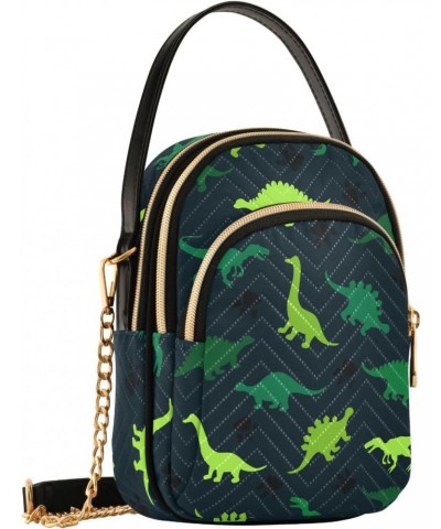 Dinosaurs Crossbody Bags for Women Fanny Packs Small Sling Cross Body Bag Mini Phone Walley Purse $9.03 Crossbody Bags