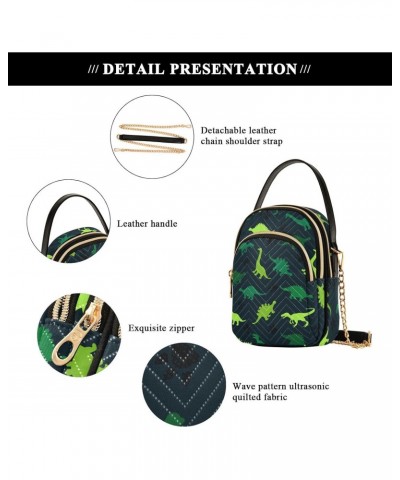 Dinosaurs Crossbody Bags for Women Fanny Packs Small Sling Cross Body Bag Mini Phone Walley Purse $9.03 Crossbody Bags