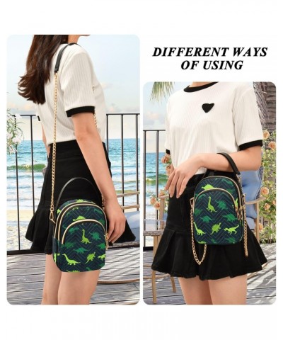 Dinosaurs Crossbody Bags for Women Fanny Packs Small Sling Cross Body Bag Mini Phone Walley Purse $9.03 Crossbody Bags