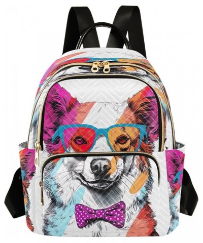 Dogs Funny Backpack Purse for Women Fashion Small Mini Backpack Daypacks Purse Back Pack Handbag Lady Purse,M Small $16.45 Ba...