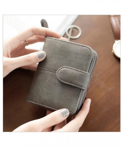 Wallet Women Coin Zipper walletNew Fashion Faux Leather Ladies Patchwork Wallet Short Two Discount Buckle Women's Wallet Coin...