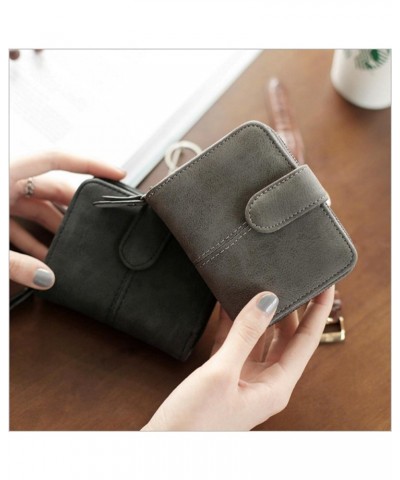 Wallet Women Coin Zipper walletNew Fashion Faux Leather Ladies Patchwork Wallet Short Two Discount Buckle Women's Wallet Coin...