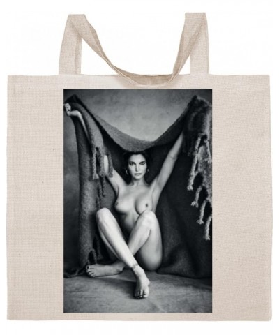 Stephanie Seymour - Cotton Photo Canvas Grocery Tote Bag IDPP966799 $18.97 Totes