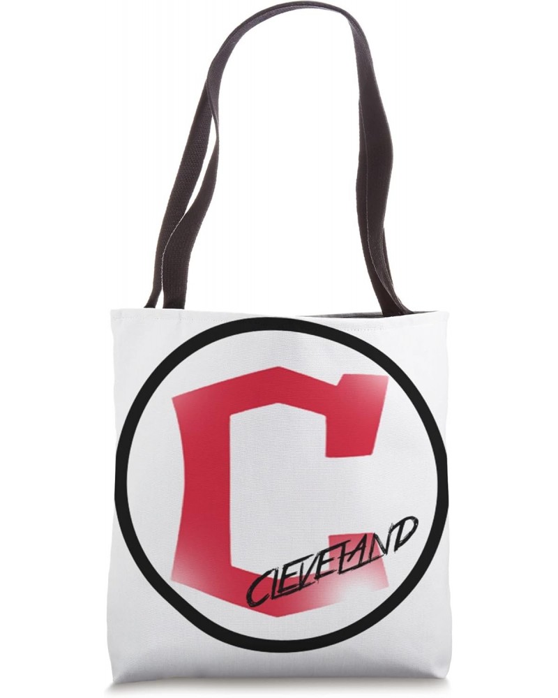 CLEVELAND | RED LETTER C Tote Bag $13.57 Totes