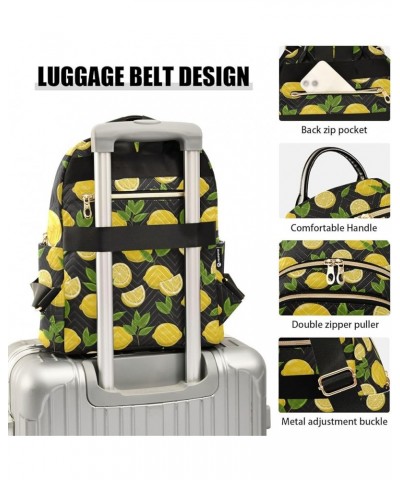 Tropical Fruit Yellow Pineapple Backpack Purse for Women Lightweight Back Pack Casual Daypack Travel Shoulder Bag Bookbag - M...