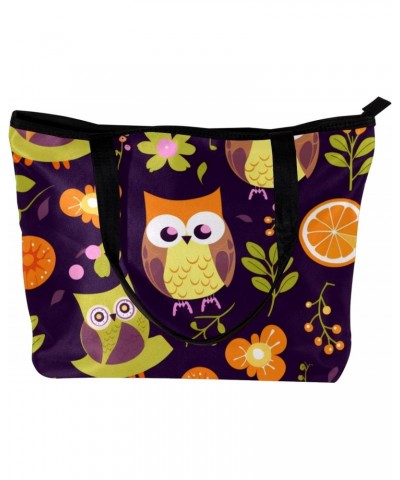 Handbags for Women, Zipper Tote Bag, Shoulder Bag, animals owl bird $15.30 Totes