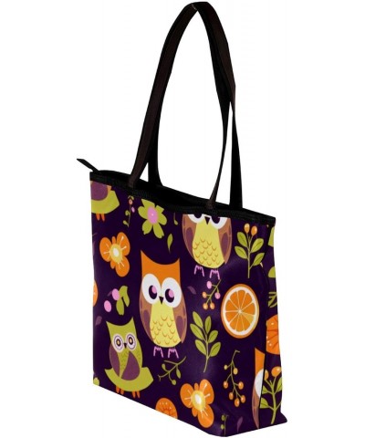 Handbags for Women, Zipper Tote Bag, Shoulder Bag, animals owl bird $15.30 Totes