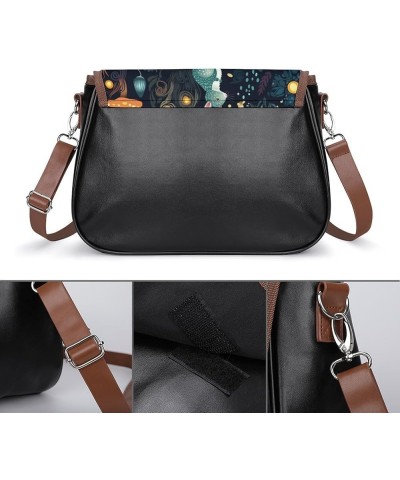 Fashion Crossbody Bag Small PU Leather Purse, Casual Handbags with Adjustable Strap Lightweight Shoulder Bag Style(253) $10.8...