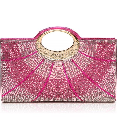 Clutch Purses for Women Rhinestone Evening Bag Wedding Party Cocktail Purses Handbags. Fuchsia $18.87 Evening Bags