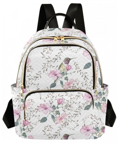 Hibiscus Hummingbirds Backpack Purse for Women Anti-theft Small Fashion Travel Backpack Back Pack Weekend Bag,S Small $17.97 ...