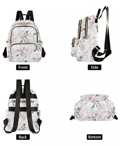 Hibiscus Hummingbirds Backpack Purse for Women Anti-theft Small Fashion Travel Backpack Back Pack Weekend Bag,S Small $17.97 ...