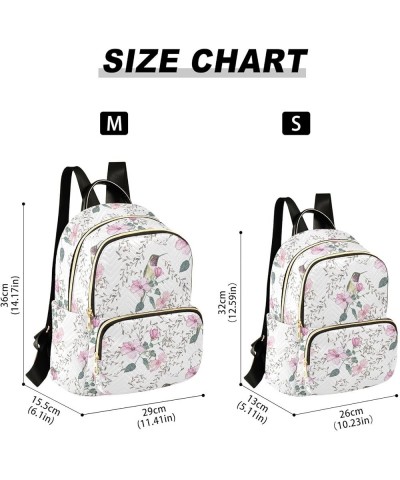 Hibiscus Hummingbirds Backpack Purse for Women Anti-theft Small Fashion Travel Backpack Back Pack Weekend Bag,S Small $17.97 ...