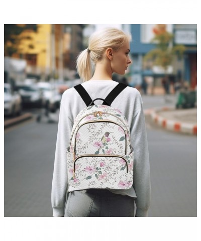 Hibiscus Hummingbirds Backpack Purse for Women Anti-theft Small Fashion Travel Backpack Back Pack Weekend Bag,S Small $17.97 ...