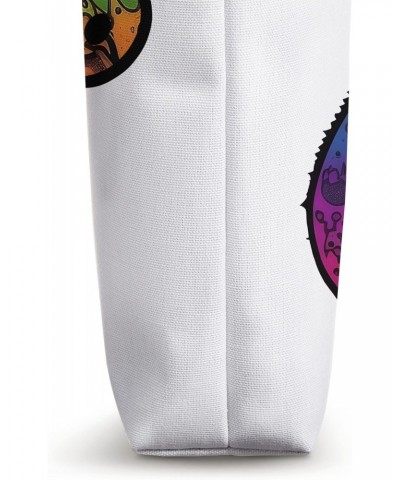 Colorful Gecko Art Tote Bag $10.35 Totes