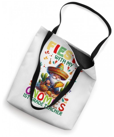 fiesta with gnomies 1st grade teacher cinco de mayo mexican Tote Bag $11.54 Totes