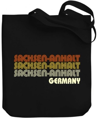 Retro Color Sachsen Anhalt Canvas Tote Bag 10.5" x 16" x 4 $23.99 Totes