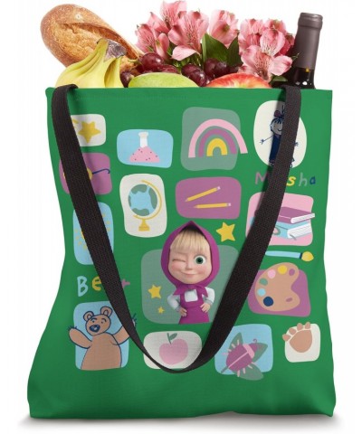 Masha and the Bear. Masha's art Tote Bag $10.34 Totes