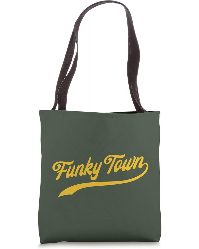 FUNKY TOWN Fort Worth TX Classic Baseball Style Design Tote Bag $14.84 Totes