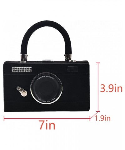 Camera Purse Camera Purse Crossbody Camera-Shaped Bags Novelty Crossbody Bag Fun Purses for Women Shoulder Bag Retro Novelty ...