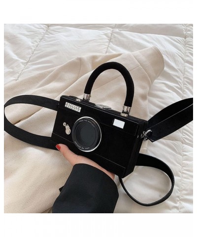 Camera Purse Camera Purse Crossbody Camera-Shaped Bags Novelty Crossbody Bag Fun Purses for Women Shoulder Bag Retro Novelty ...