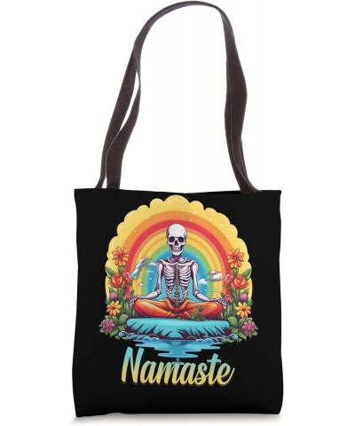 Pranayama Meditation Vinyasa Yogi Drishti Savasana Tote Bag $13.24 Totes