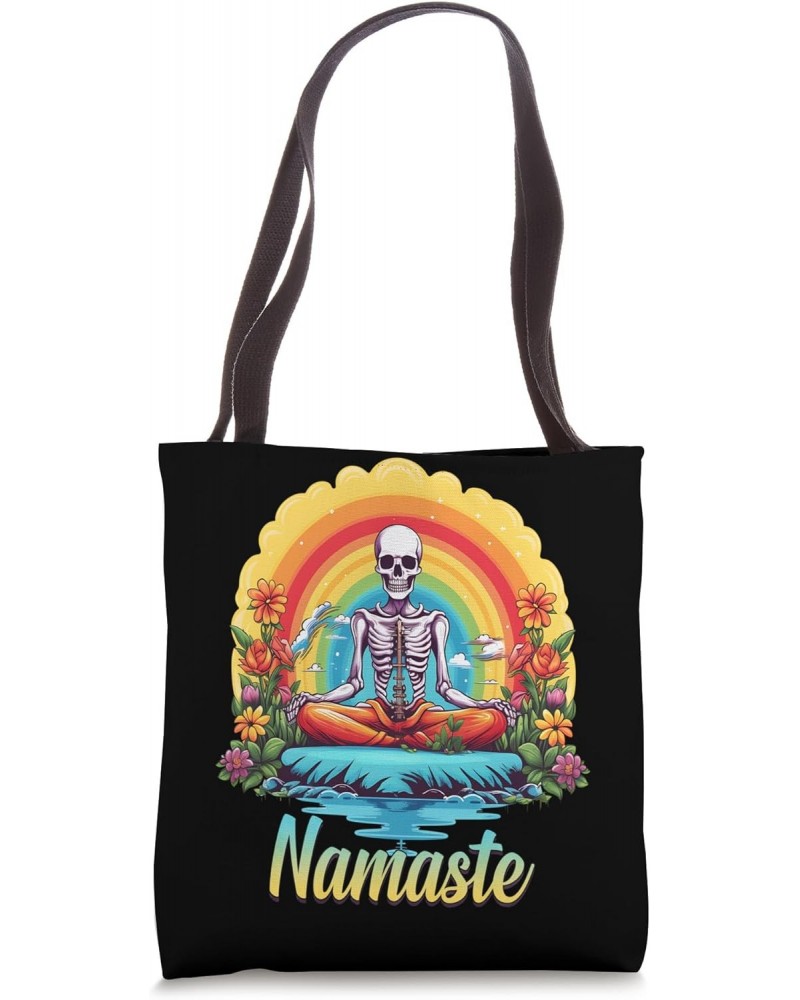 Pranayama Meditation Vinyasa Yogi Drishti Savasana Tote Bag $13.24 Totes