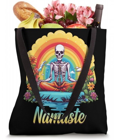 Pranayama Meditation Vinyasa Yogi Drishti Savasana Tote Bag $13.24 Totes