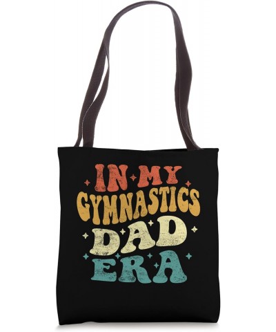 In My Gymnastics Dad Era Funny Gymnastics Fathers Day Groovy Tote Bag $12.50 Totes