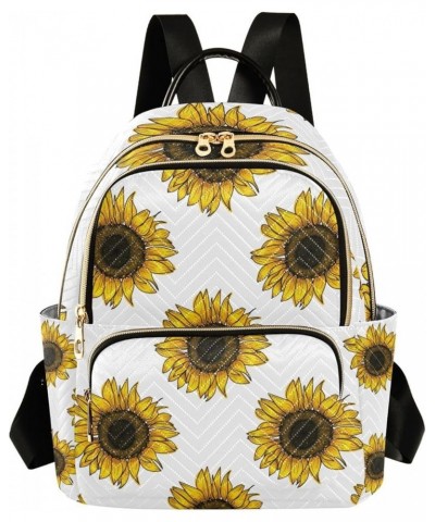 Women Backpack Sunflower Pattern Anti-Theft Travel Backpack with Luggage Belt Lightweight Handbag Lady Purse Roomy Double Zip...