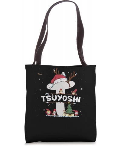 Tsuyoshi Christmas Shirt w/ Tsuyoshi Name for funny Xmas Tote Bag $15.75 Totes