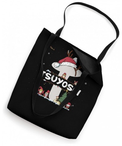 Tsuyoshi Christmas Shirt w/ Tsuyoshi Name for funny Xmas Tote Bag $15.75 Totes