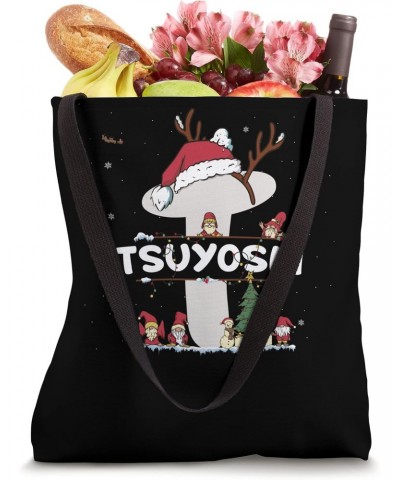 Tsuyoshi Christmas Shirt w/ Tsuyoshi Name for funny Xmas Tote Bag $15.75 Totes