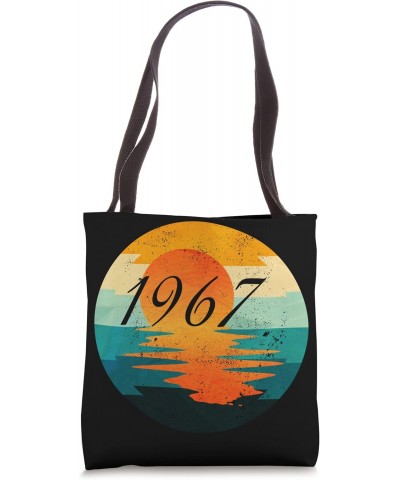 1967 Tee 55 Year Old Vintage Sunset 1967 55th Birthday Gift Tote Bag $12.01 Totes