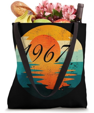 1967 Tee 55 Year Old Vintage Sunset 1967 55th Birthday Gift Tote Bag $12.01 Totes