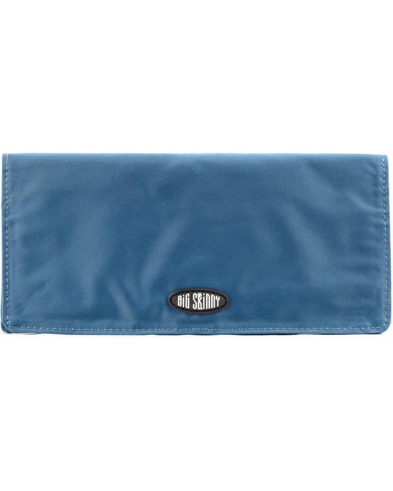 Women's Executive Bi-Fold Checkbook Slim Wallet, Holds Up to 40 Cards Teal $18.62 Wallets