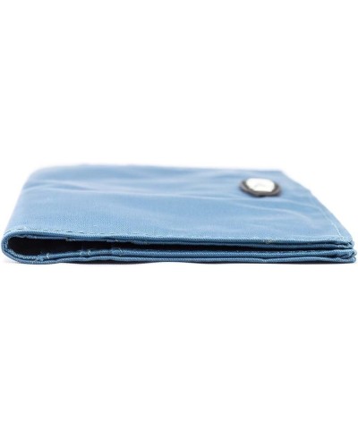 Women's Executive Bi-Fold Checkbook Slim Wallet, Holds Up to 40 Cards Teal $18.62 Wallets