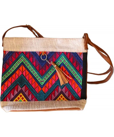 BIEMWORLD Traditional and durable purses, high capacity and many pockets, Mexican craftwork bags Geometric $23.65 Handbags