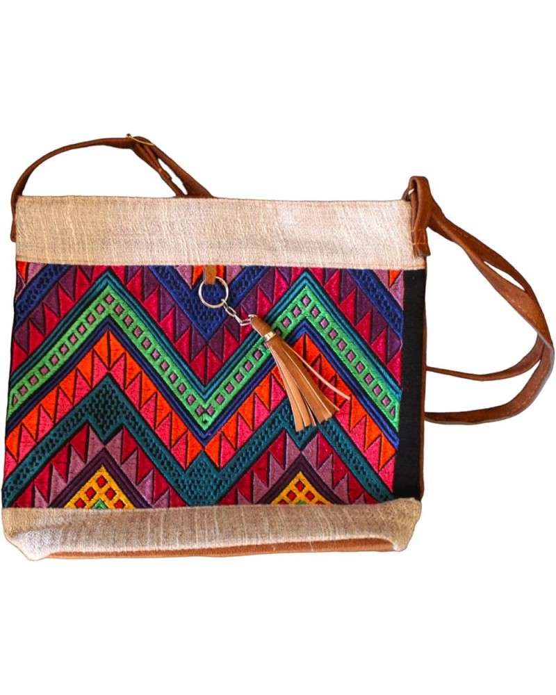 BIEMWORLD Traditional and durable purses, high capacity and many pockets, Mexican craftwork bags Geometric $23.65 Handbags