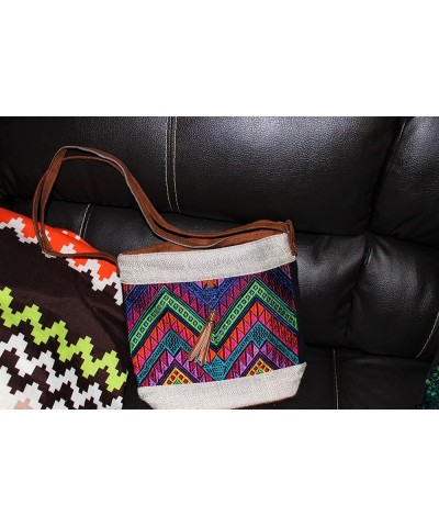 BIEMWORLD Traditional and durable purses, high capacity and many pockets, Mexican craftwork bags Geometric $23.65 Handbags