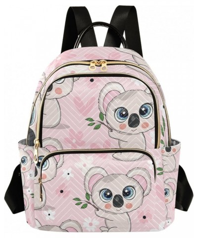 Small Backpack for Women Travel Bag Cute Koala Flower Daypack Purse Fashion Shoulder Bag Rucksack Small A492 $15.33 Backpacks